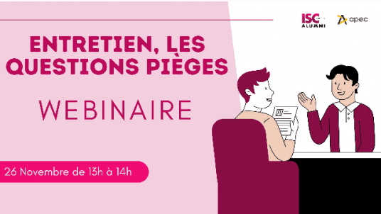 :earth_europe: [Webinaire] Réussir vos entretiens : Déjouez les questions pièges :earth_europe: